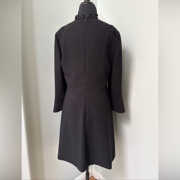 Karen Millen Black Mock Neck Cocktail Dress - Picture 5 of 8